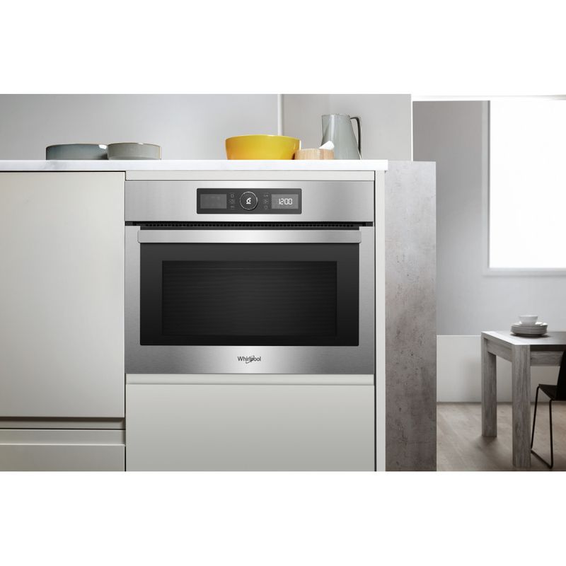 Whirlpool Microonde Da Incasso Whirlpool: Colore Acciaio Inox