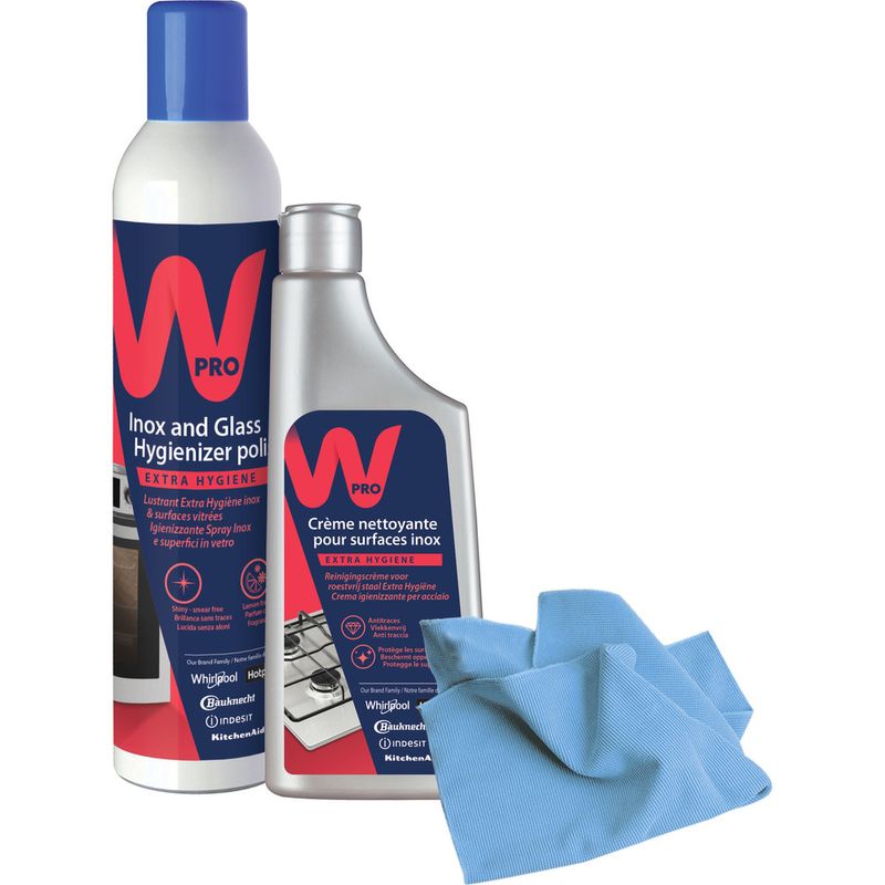 Whirlpool Kit Pulizia Superfici Inox