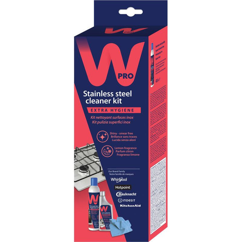 Whirlpool Kit pulizia superfici inox