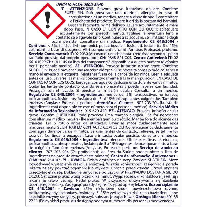 Whirlpool Pastiglie Lavastoviglie Professionali