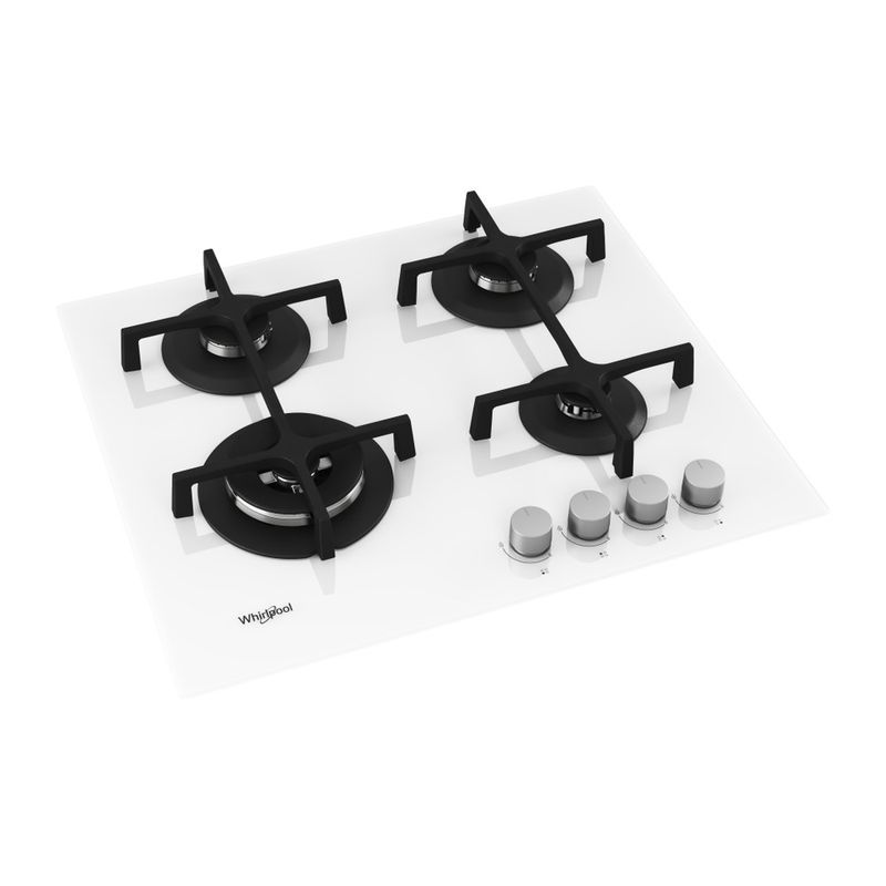 Whirlpool Piano Cottura A Gas Whirlpool: 4 Fuochi