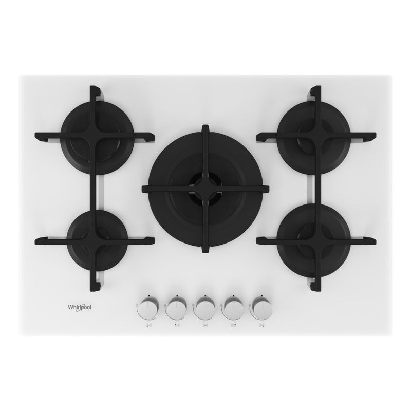 Whirlpool Piano cottura a gas Whirlpool: 5 fuochi