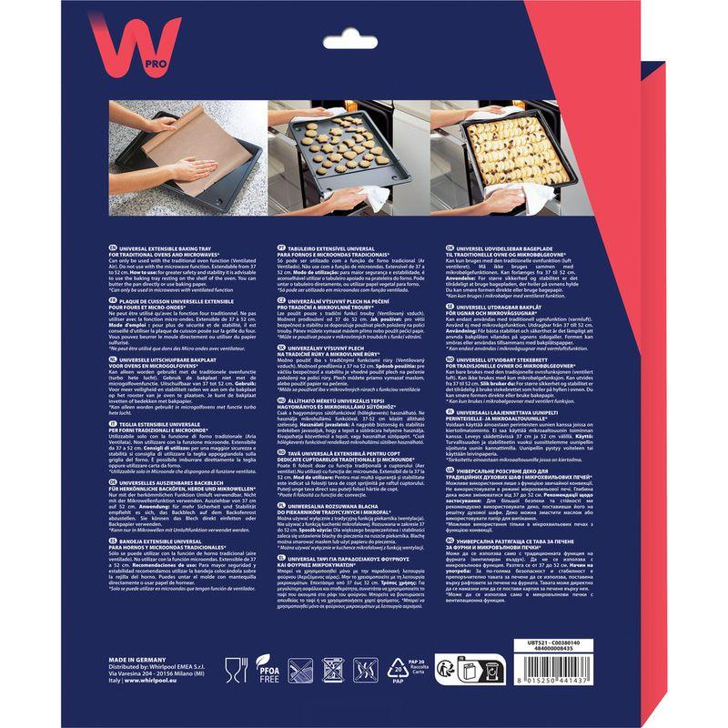 Whirlpool Teglia Forno Estensibile