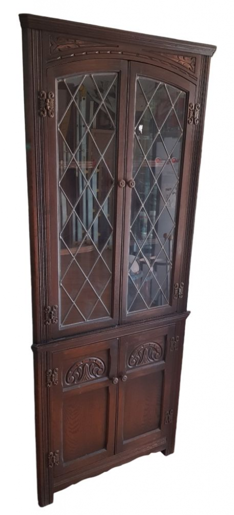 Mercatopoli Angoliera Vetrina Stile Spagnolo Alta 167cm