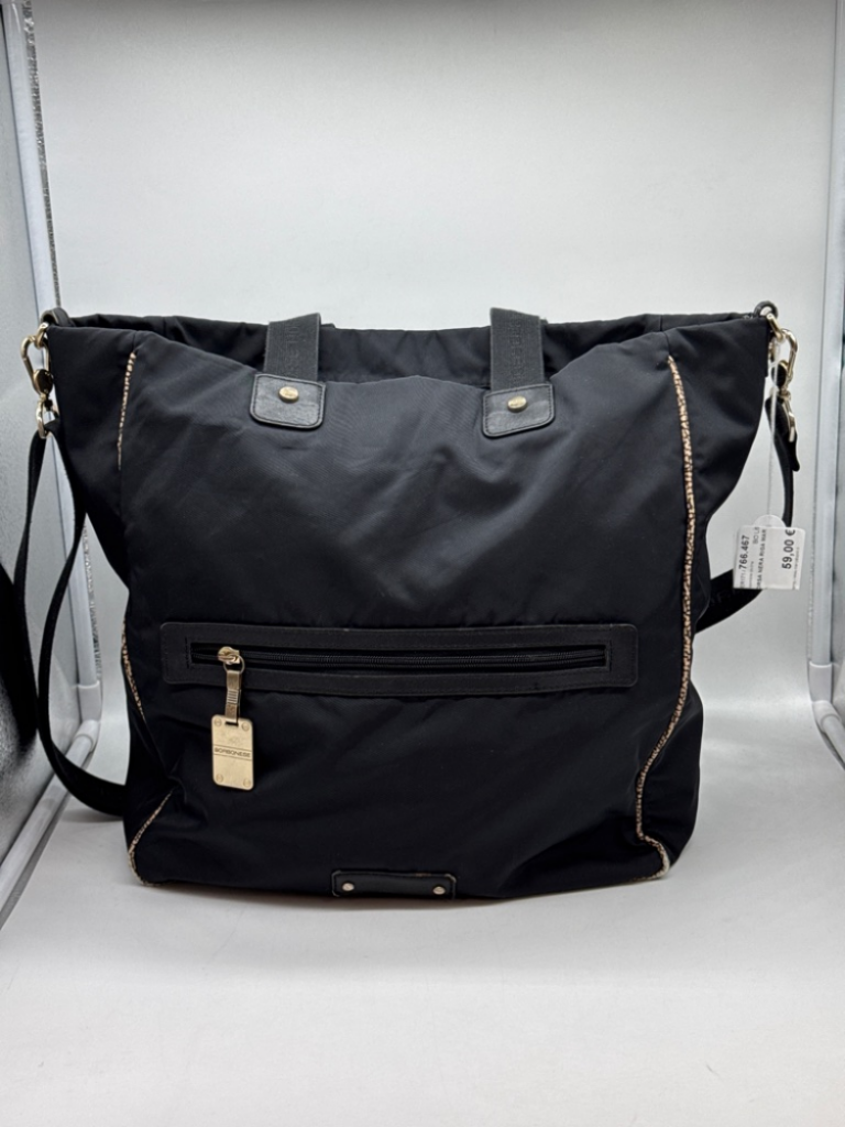 Mercatopoli Borbonese Borsa Nera Riga Mar Con Tracolla