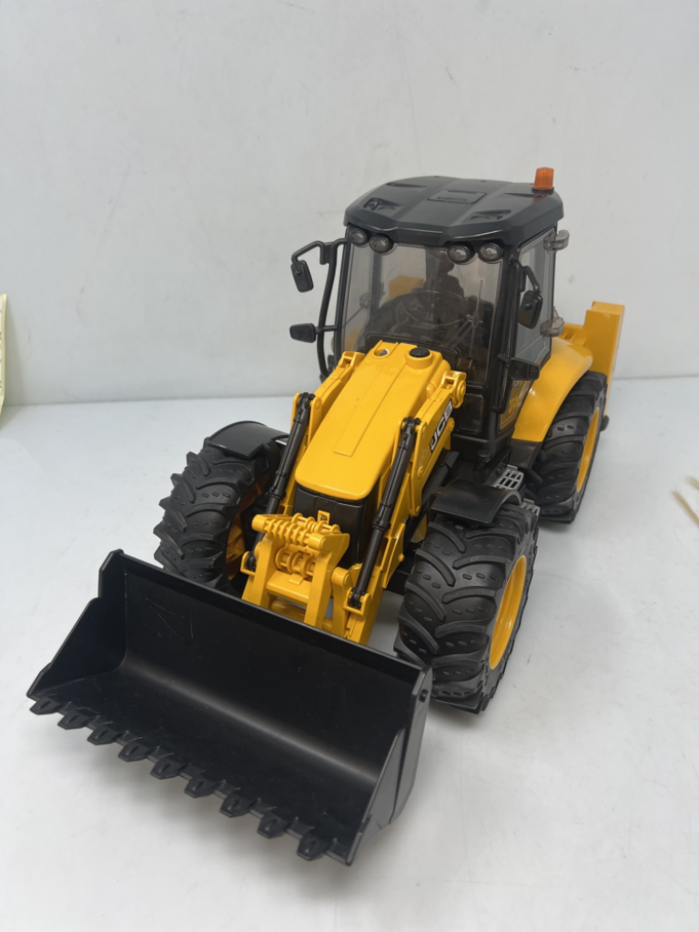 Mercatopoli bruder jcb trattore 2013 gioco 40x21x20 (manca Braccio Posteriore)