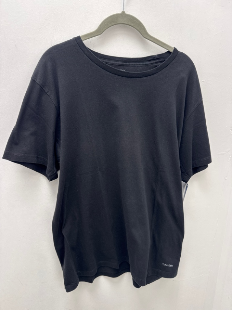 Mercatopoli Calvin Klein Maglia Nera Man Corta Uomo L