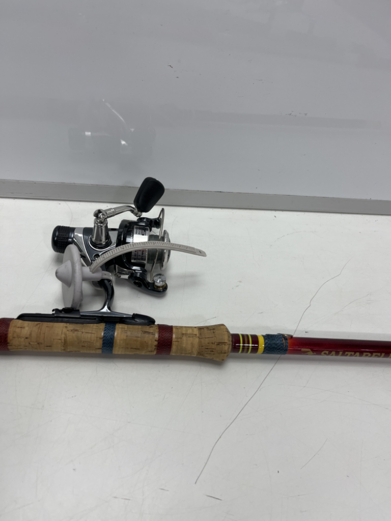 Mercatopoli Canna Pesca Saltarello Maver + Mulinello Axis