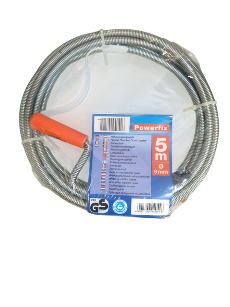 Mercatopoli Cavo Puliscitubi Sonda Tipo Professionale 5mt D9mm