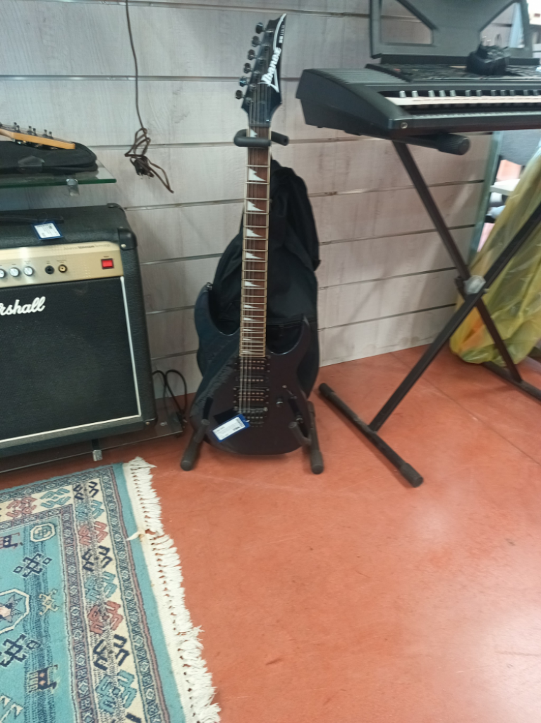 Mercatopoli Chitarra elettrica Ibanez RG170DX Black Night Guitar elettrica CON CUSTODIA MORBIDA