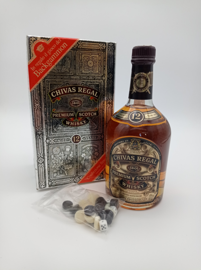 Mercatopoli Chivas Regal Scotch Whiski Vintage Con Gioco