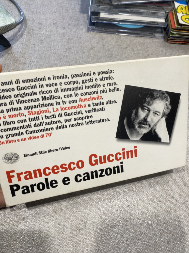 Mercatopoli Coffaneto FRANCESCO GUCCINI Libro+videocassetta