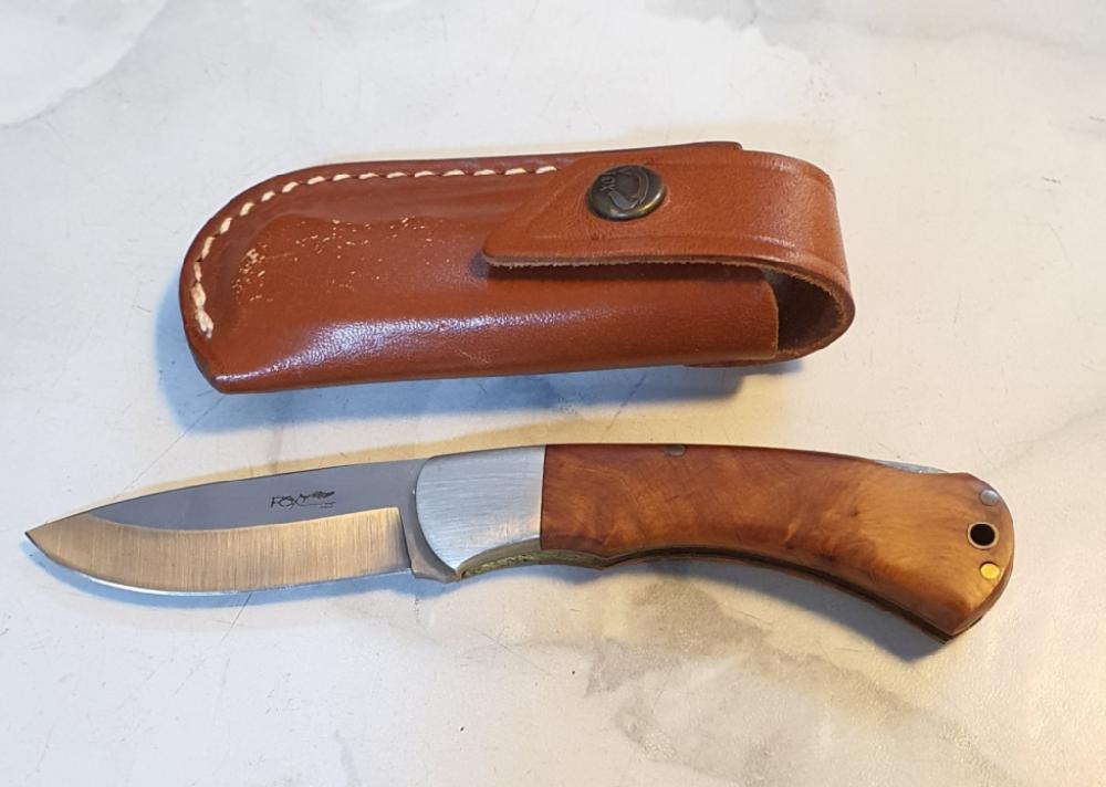 Mercatopoli Coltello Da Tasca Pieghevole Fox Con Fodero