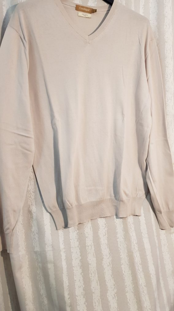 Mercatopoli Conbipel Maglia Cotone Uomo Tg L Colore Sabbia