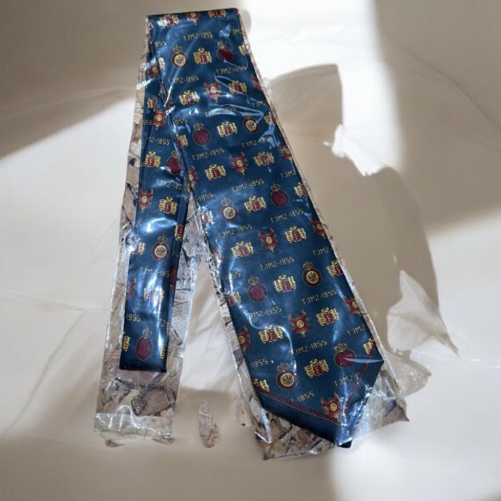 Mercatopoli CRAVATTA U GIANFRANCO FERRE IN SETA VERDE E DISEGNI GIALLI E ROSSI