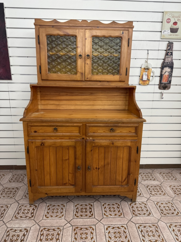 Mercatopoli Credenza Pino Pezzo Inferiore L114 H119 P48 Pezzo Superiore L94 H60 P36