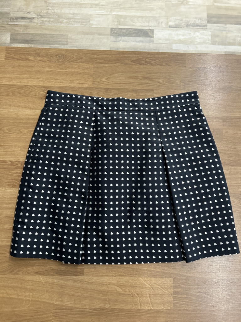 Mercatopoli D Gonna Dsquared Mini Nero Cuori Bianchi S