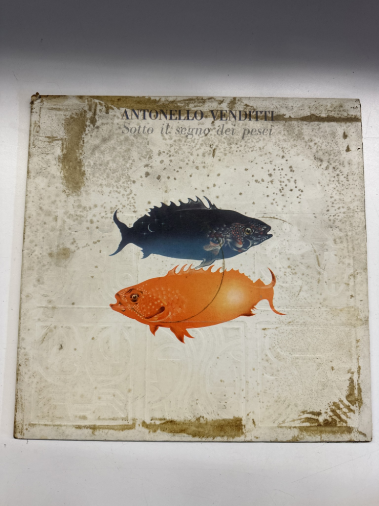 Mercatopoli DISCO LP 33 GIRI VINILE Antonello Venditti – Sotto Il Segno Dei Pesci