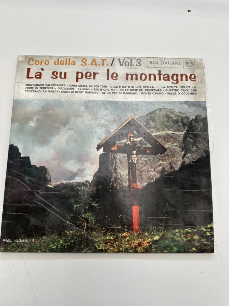 Mercatopoli DISCO LP 33 GIRI VINILE Coro Della S.A.T. – Là Su Per Le Montagne Vol.3