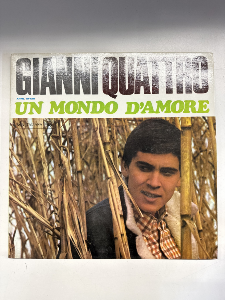 Mercatopoli DISCO LP 33 GIRI VINILE Gianni Morandi – Gianni QUATTRO