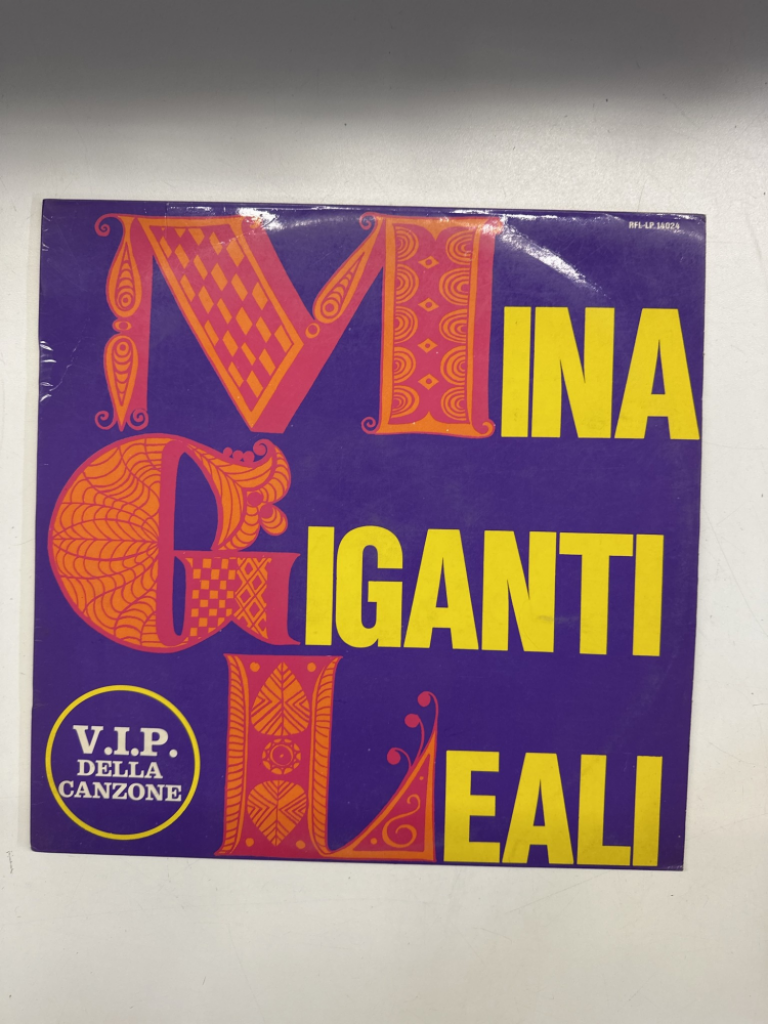 Mercatopoli DISCO LP 33 GIRI VINILE Mina (3) / Giganti* / Leali* – V.I.P Della Canzone