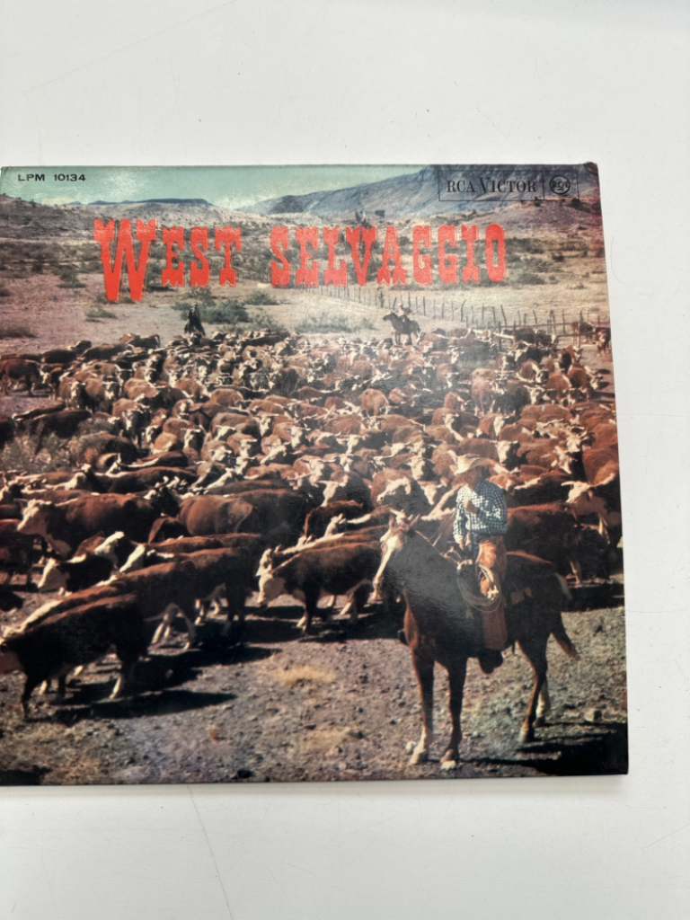 Mercatopoli DISCO LP 33 GIRI VINILE Ralph Hunter Choir The Sons Of The Pioneers – West Selvaggio