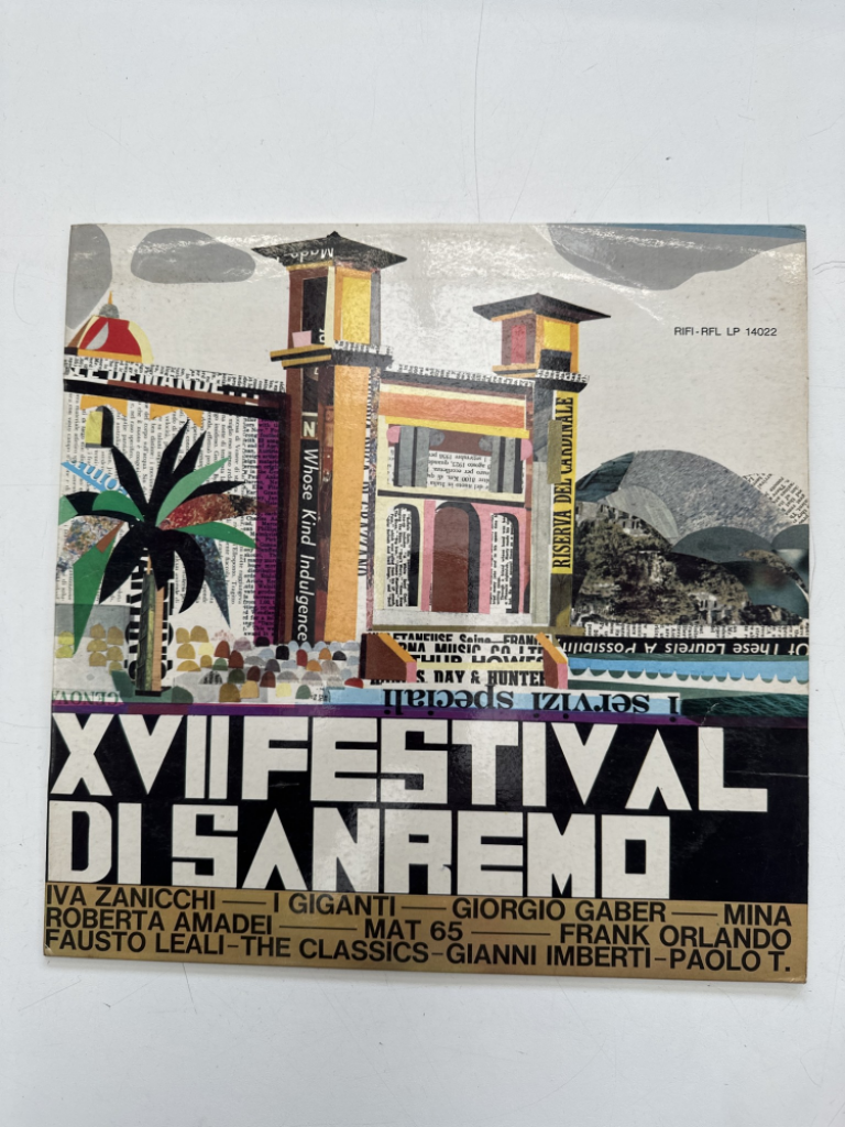 Mercatopoli DISCO LP 33 GIRI VINILE Various – XVII Festival Di Sanremo