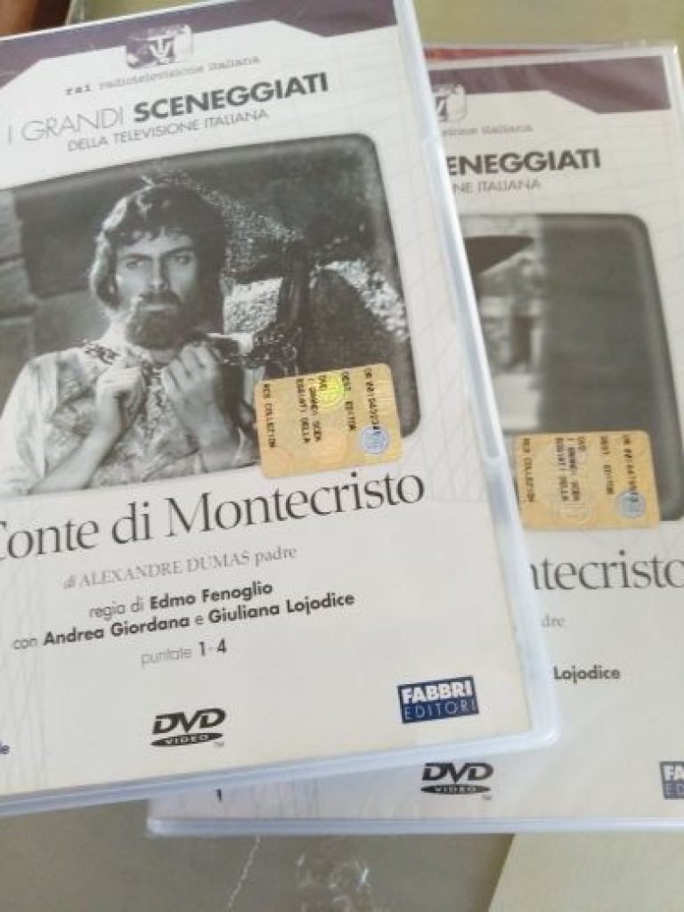 Mercatopoli Dvd I Grandi Sceneggiati Il Conte Di Montecristo 2 Dvd