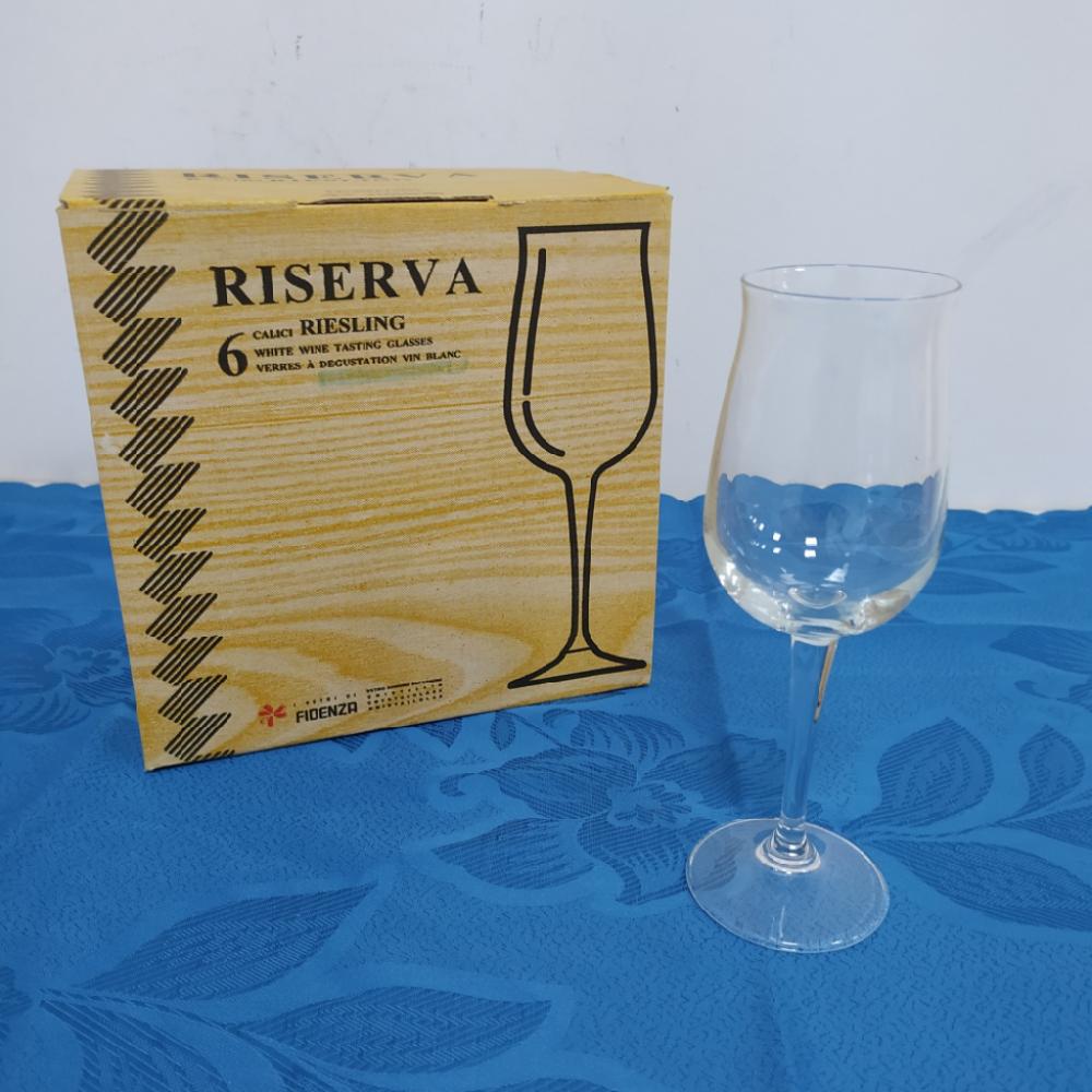 Mercatopoli Fidenza Calici Vino Bianco H 20cm (6 pezzi)