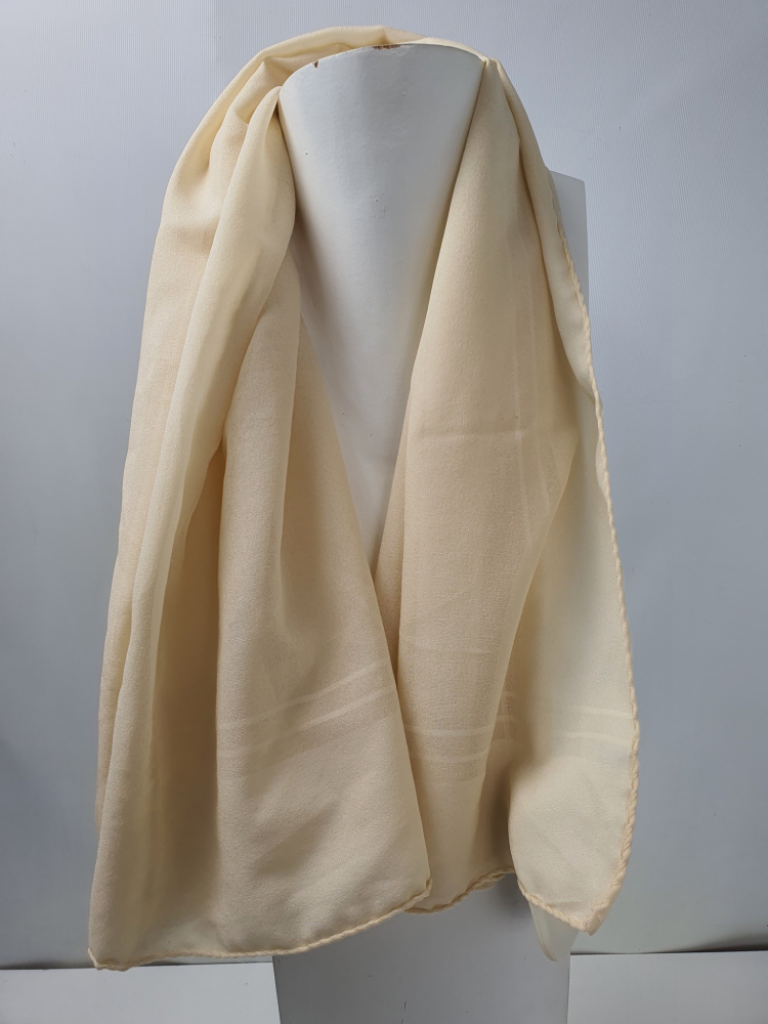 Mercatopoli Foulard Vintage Color Burro Cm 88x88 Poliestere