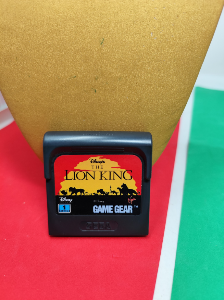 Mercatopoli Gioco Game Gear Lion King Senza Custodia
