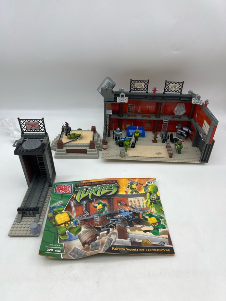 Mercatopoli Gioco Mega Blocks Turtles Con Istruzioni