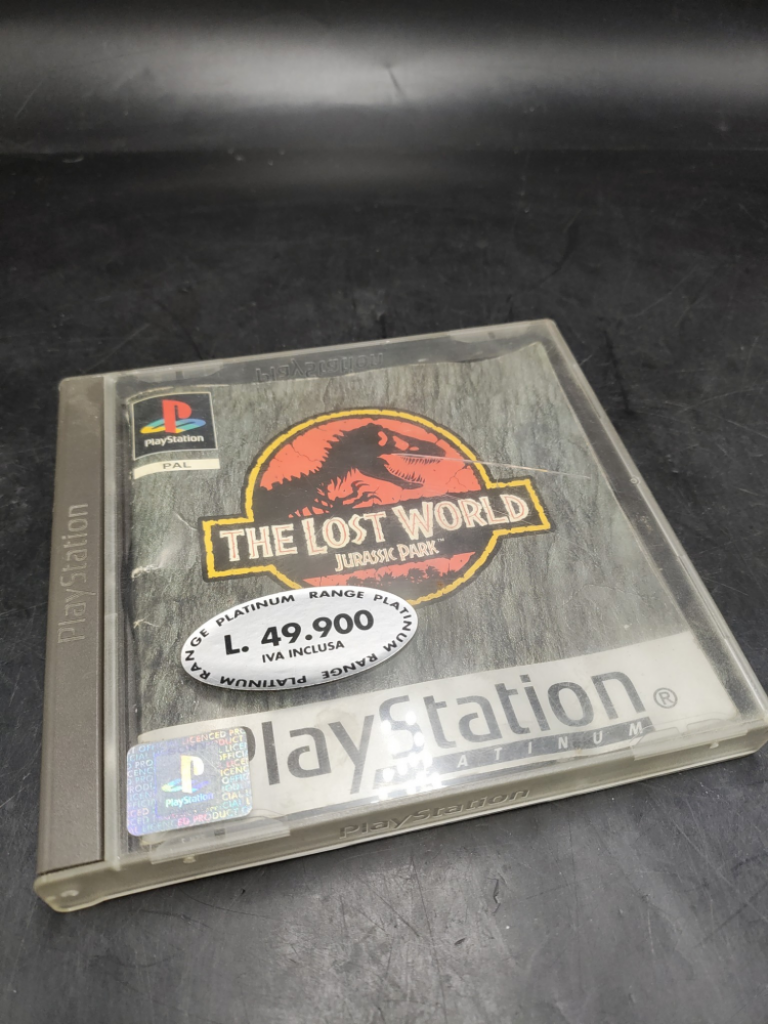 Mercatopoli GIOCO PS1 JURASSIC PARK THE LOST WORLD SENZA COPERTINA