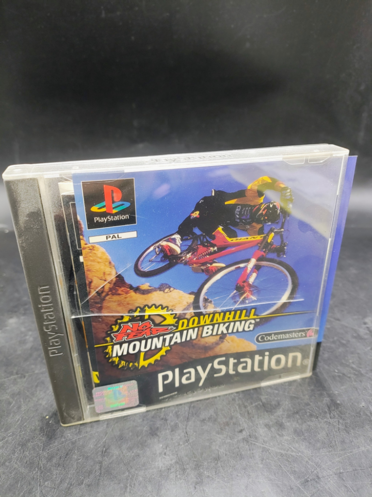 Mercatopoli GIOCO PS1 NO FEAR DOWNHILL + LIBRETTO CUSTODIA ROVINATA
