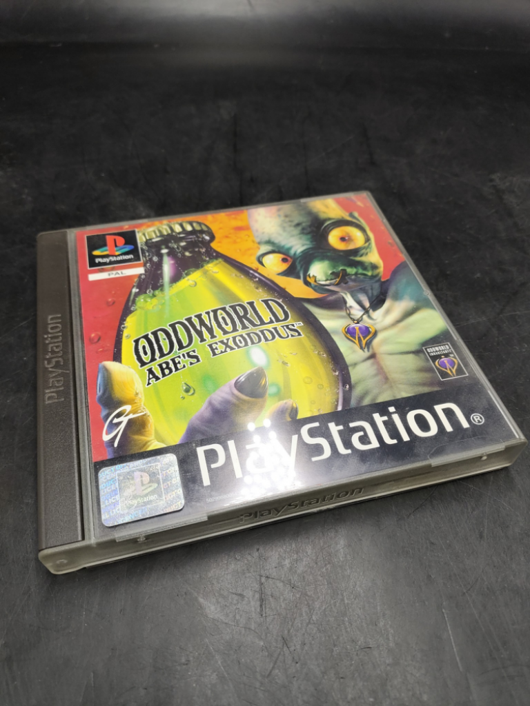 Mercatopoli GIOCO PS1 ODDWORLD ABE'S EXODDUS + LIBRETTO