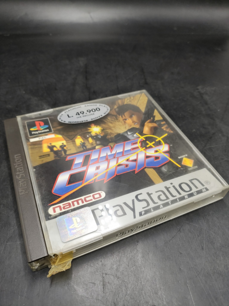 Mercatopoli GIOCO PS1 TIME CRISIS + LIBRETTO CON CUSTODIA ROVINATA