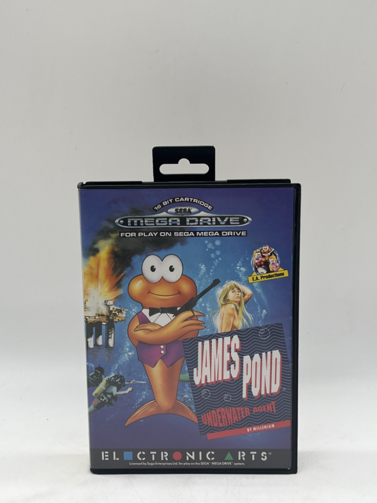 Mercatopoli GIOCO Sega Mega Drive James Pond COMPLETO DI MANUALE