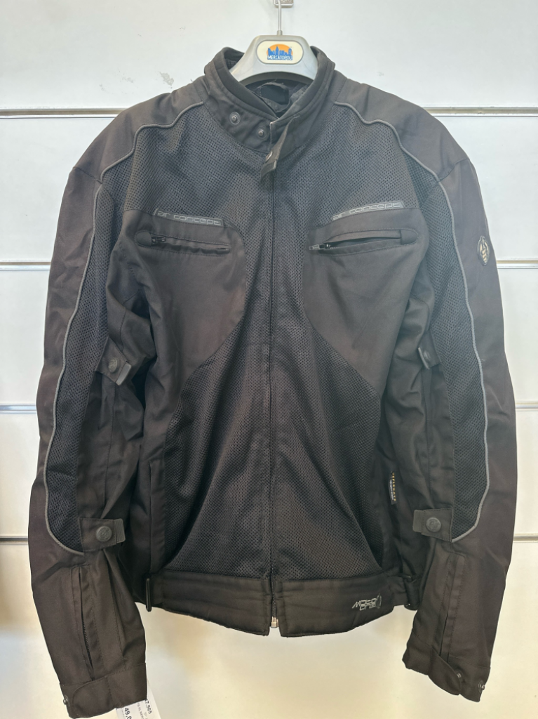 Mercatopoli Giubbotto Moto One Tg Xl Nero Con Protezioni
