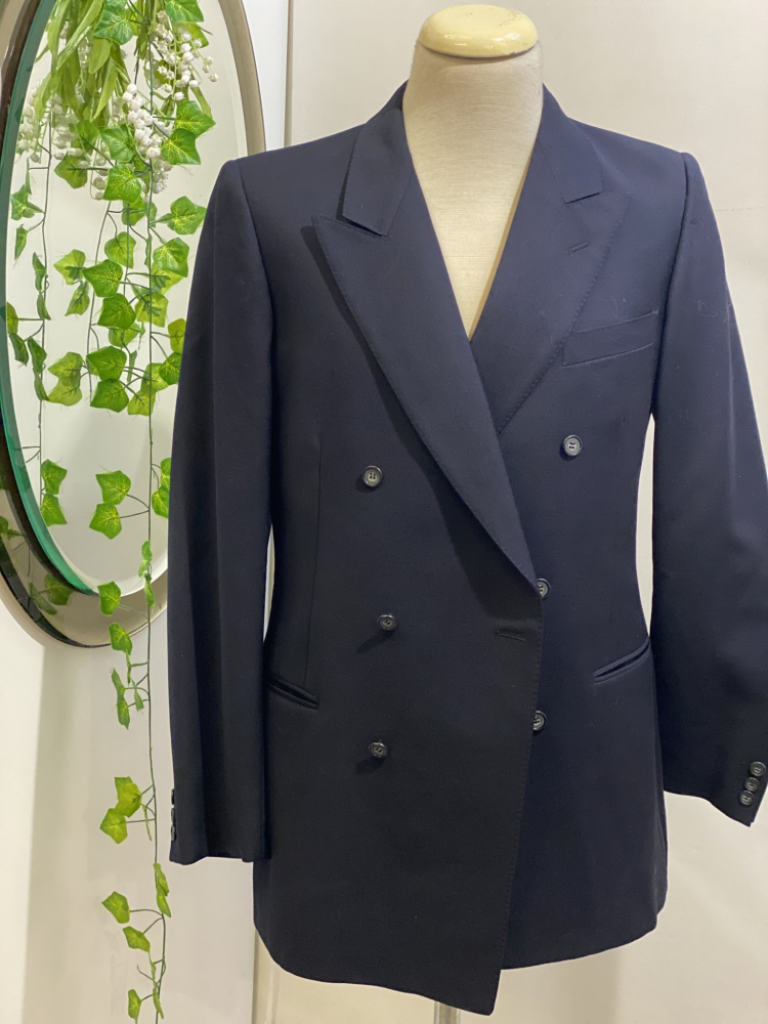 Mercatopoli HARRY Newton Giacca Blu Doppio Petto Uomo Tg 48/50