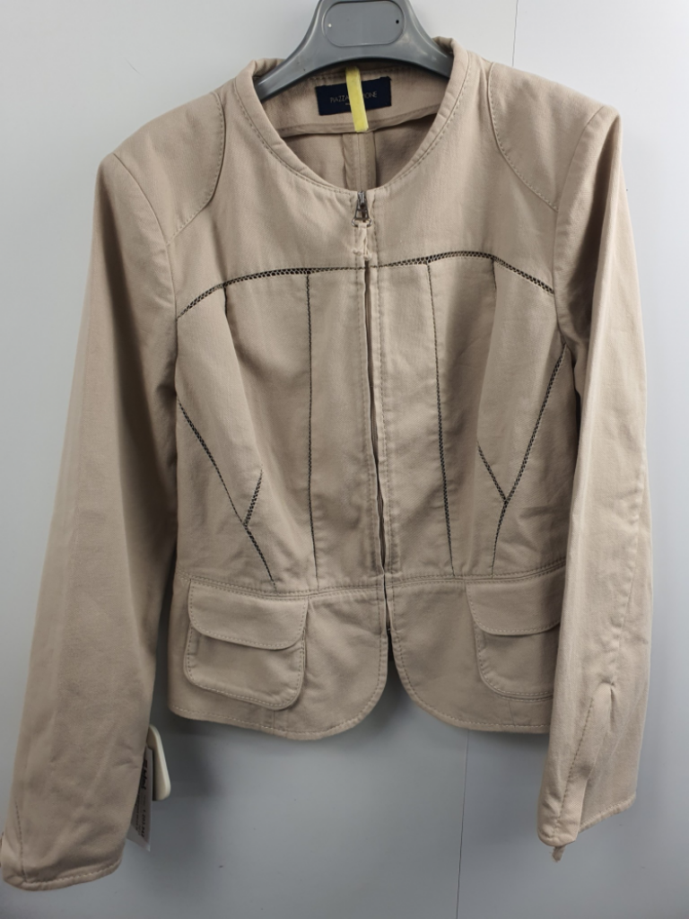 Mercatopoli Jacket Piazza Sempione Beige In Cotone Tg M Veste S