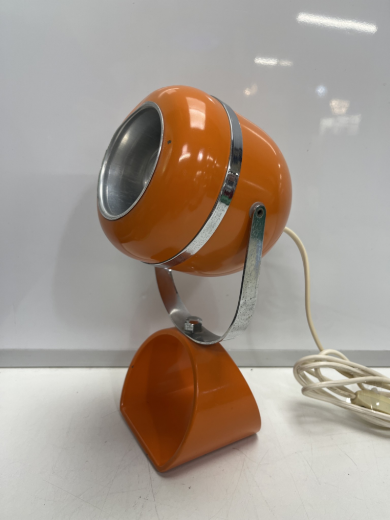 Mercatopoli LAMPADA VINTAGE DA TAVOLO COLORE ARANCIONE