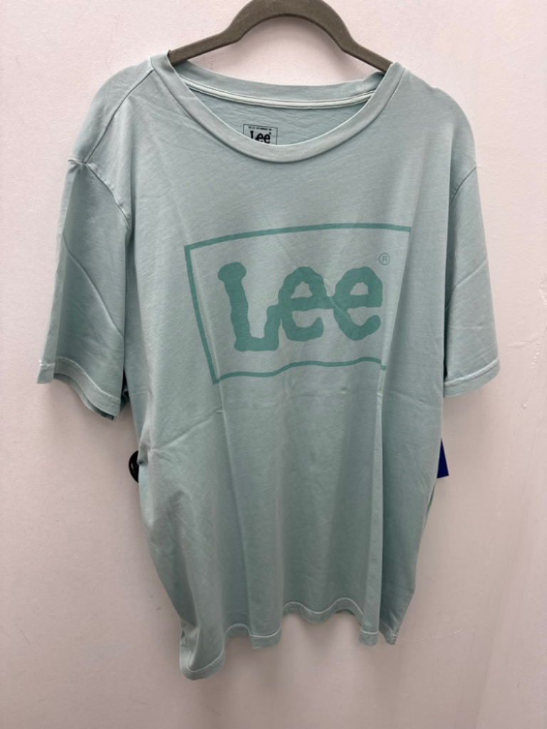 Mercatopoli Lee Maglia Verde Scritta Man Corta D Xxl