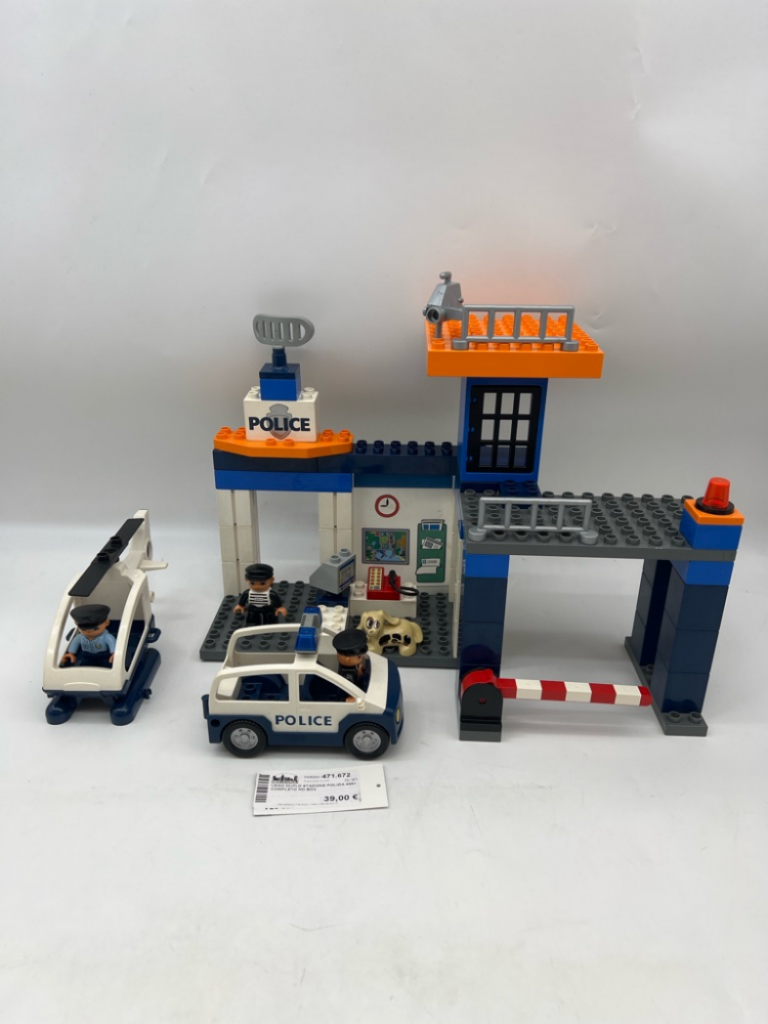 Mercatopoli Lego Duplo Stazione Polizia 4691 Completo No Box