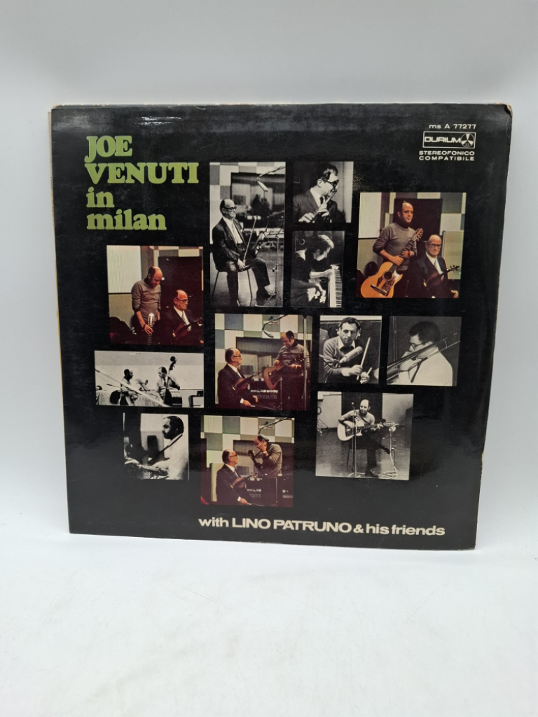 Mercatopoli LP Joe Venuti With Lino Patruno – Joe Venuti In Milan With Lino Patruno & His Friends