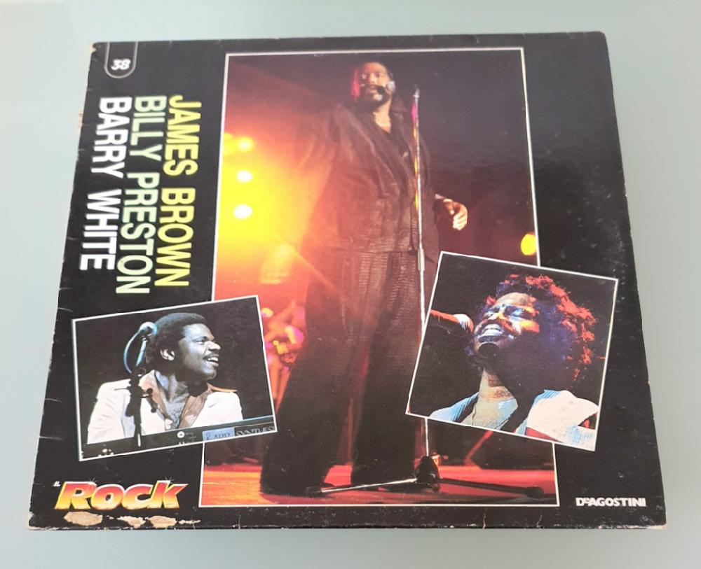 Mercatopoli Lp Vinile James Brown/Billy Preston/Barry White Italy 1989