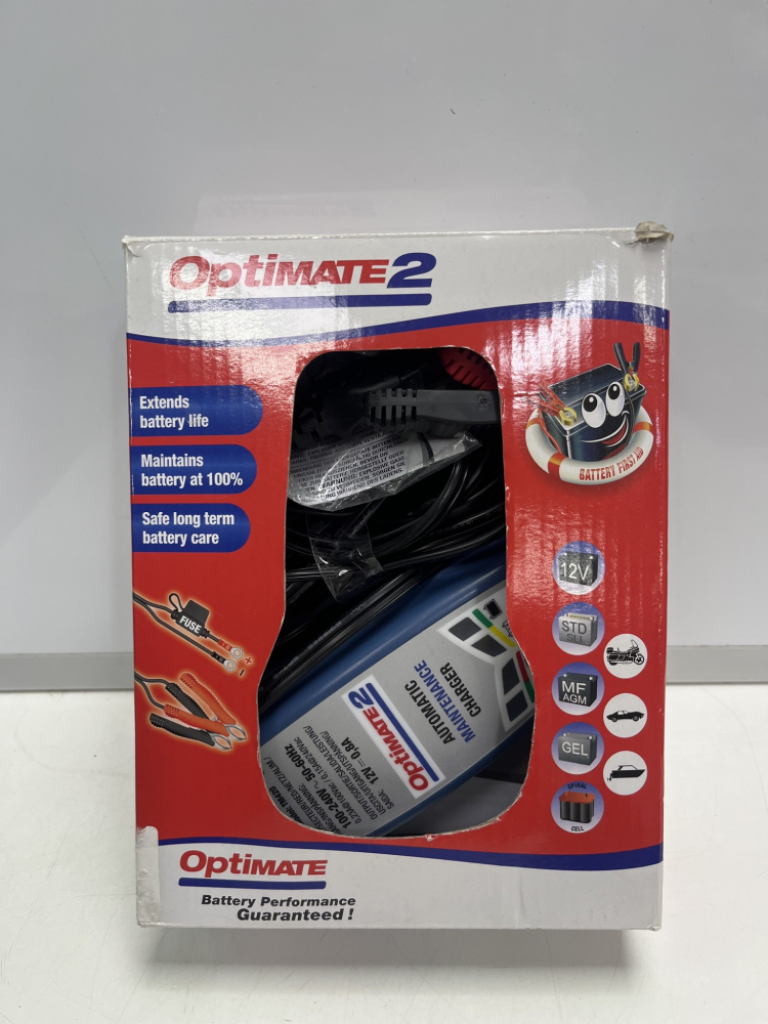 Mercatopoli MANTENITORE DI CARICA BATTERIE 3-96 AH 12V TECMATE OPTIMATE 2 AUTO MOTO BARCA