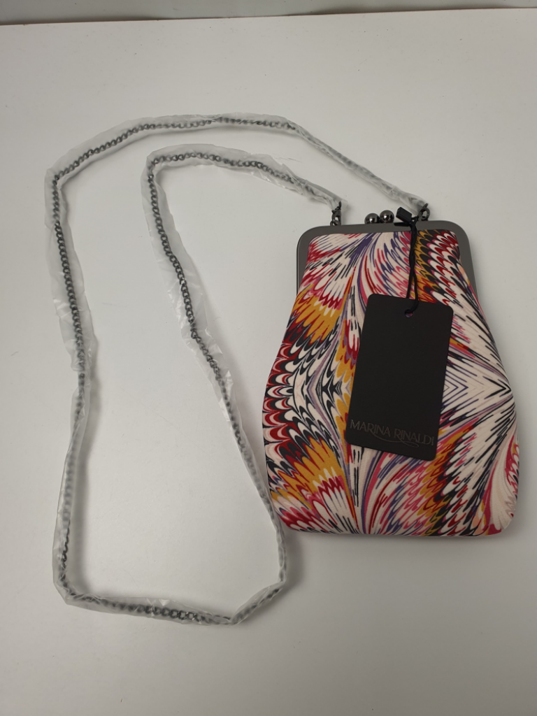 Mercatopoli Marina Rinaldi Pochette Tracolla Porta Cell. Pari Al Nuovo Con Cartellino Cm 17x10