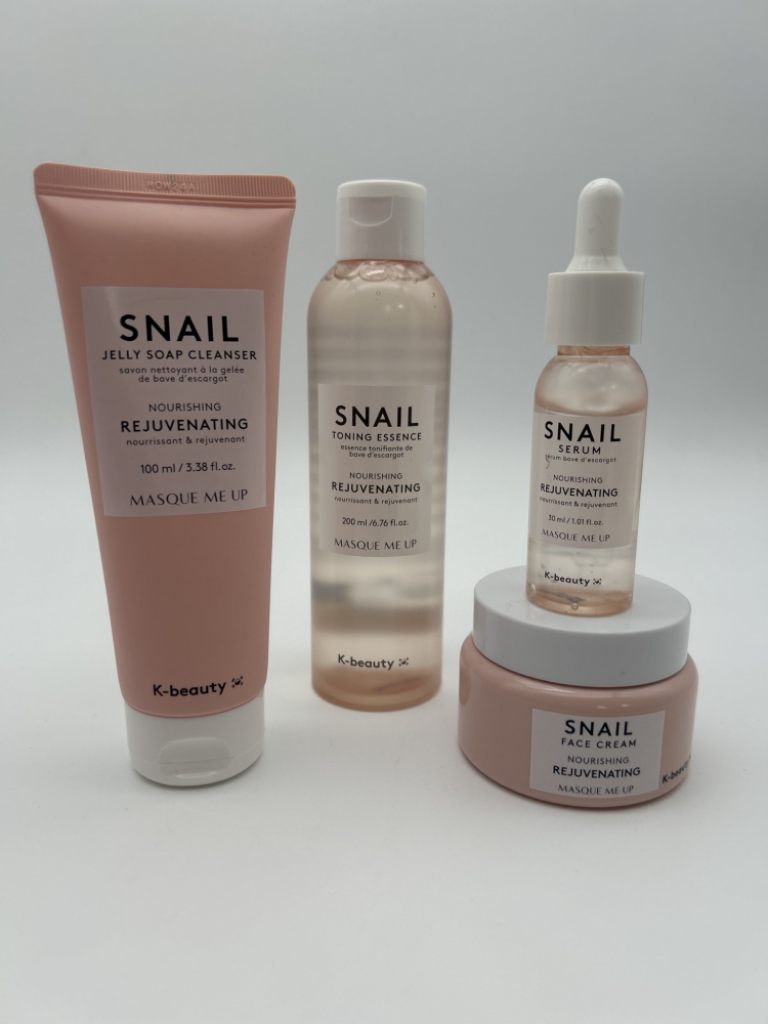 Mercatopoli Masque Me Up Snail Detergente + Tonico + Siero + Crema