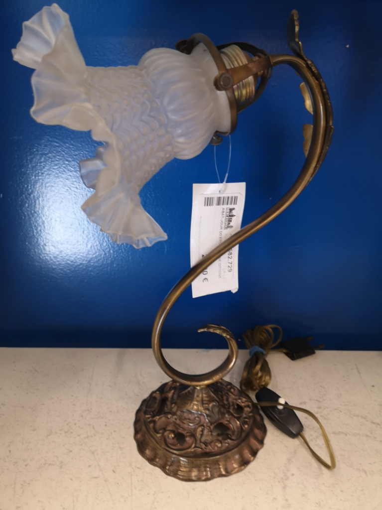 Mercatopoli Abat-jour D0'epoca Base Ottone