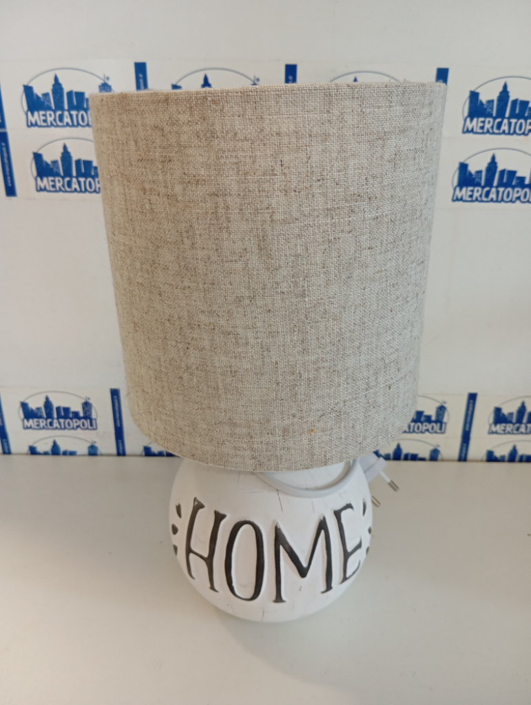 Mercatopoli Abatjour Bianca Home